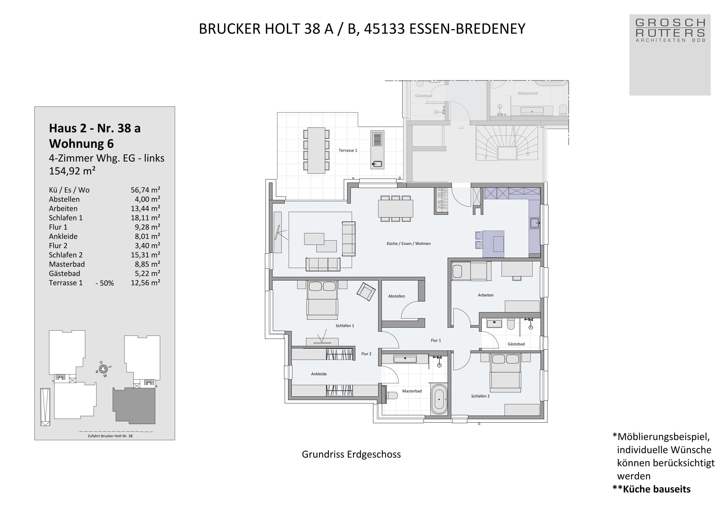 Grundriss Wohnung 6 