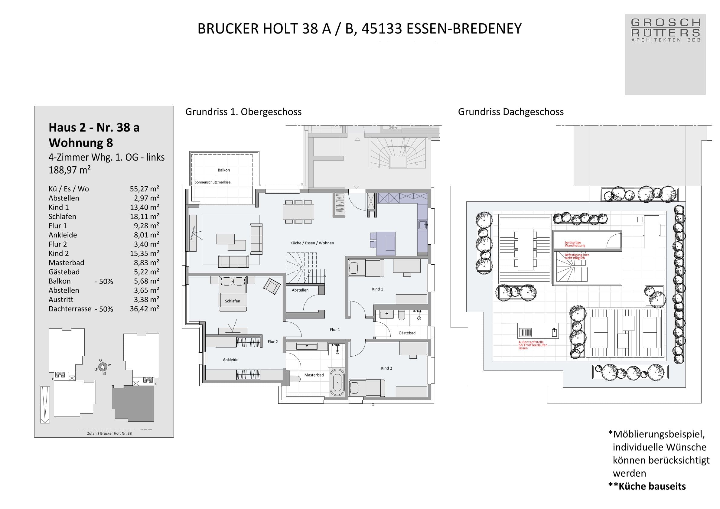 Grundriss Wohnung 8