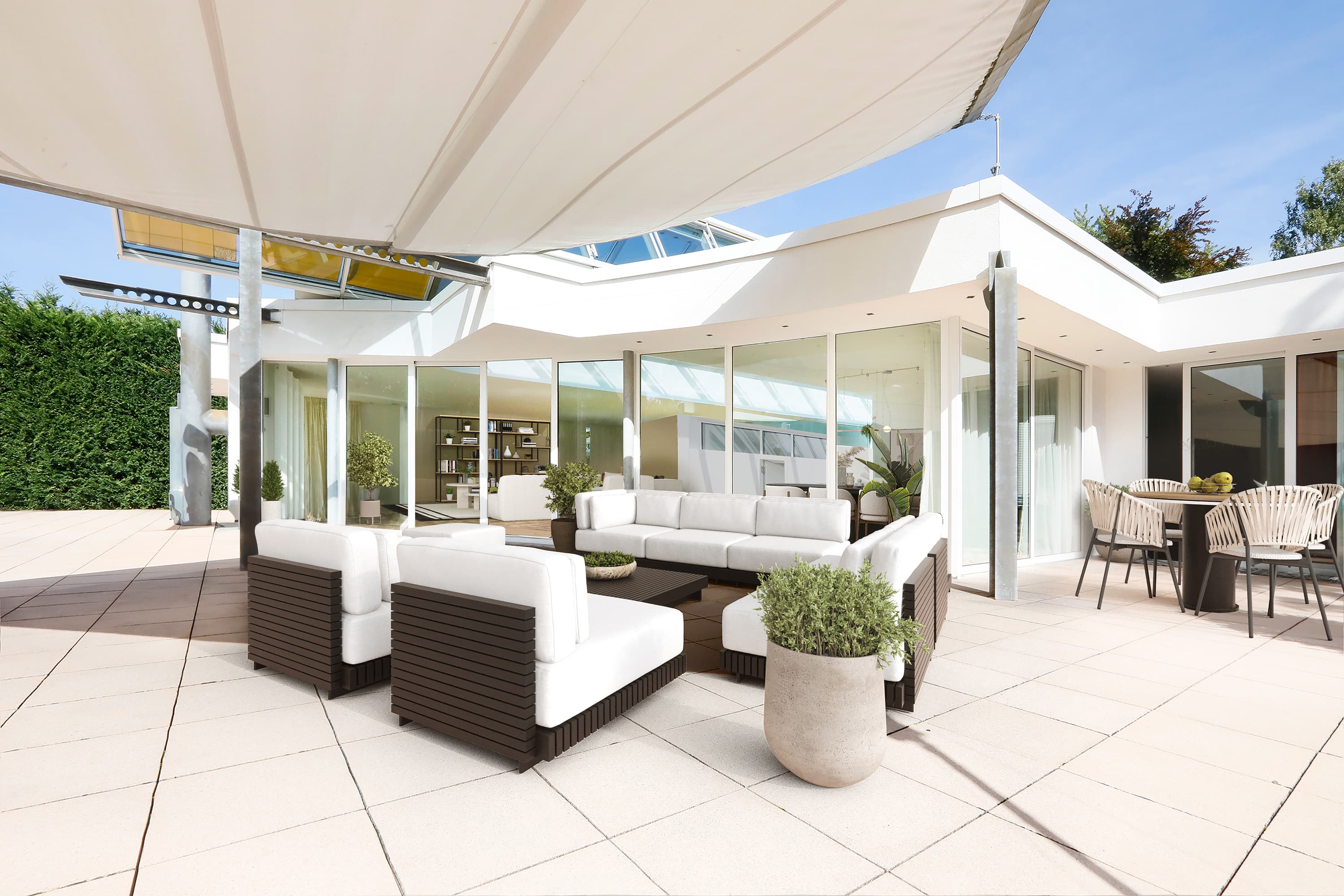 Terrasse Visualisierung
