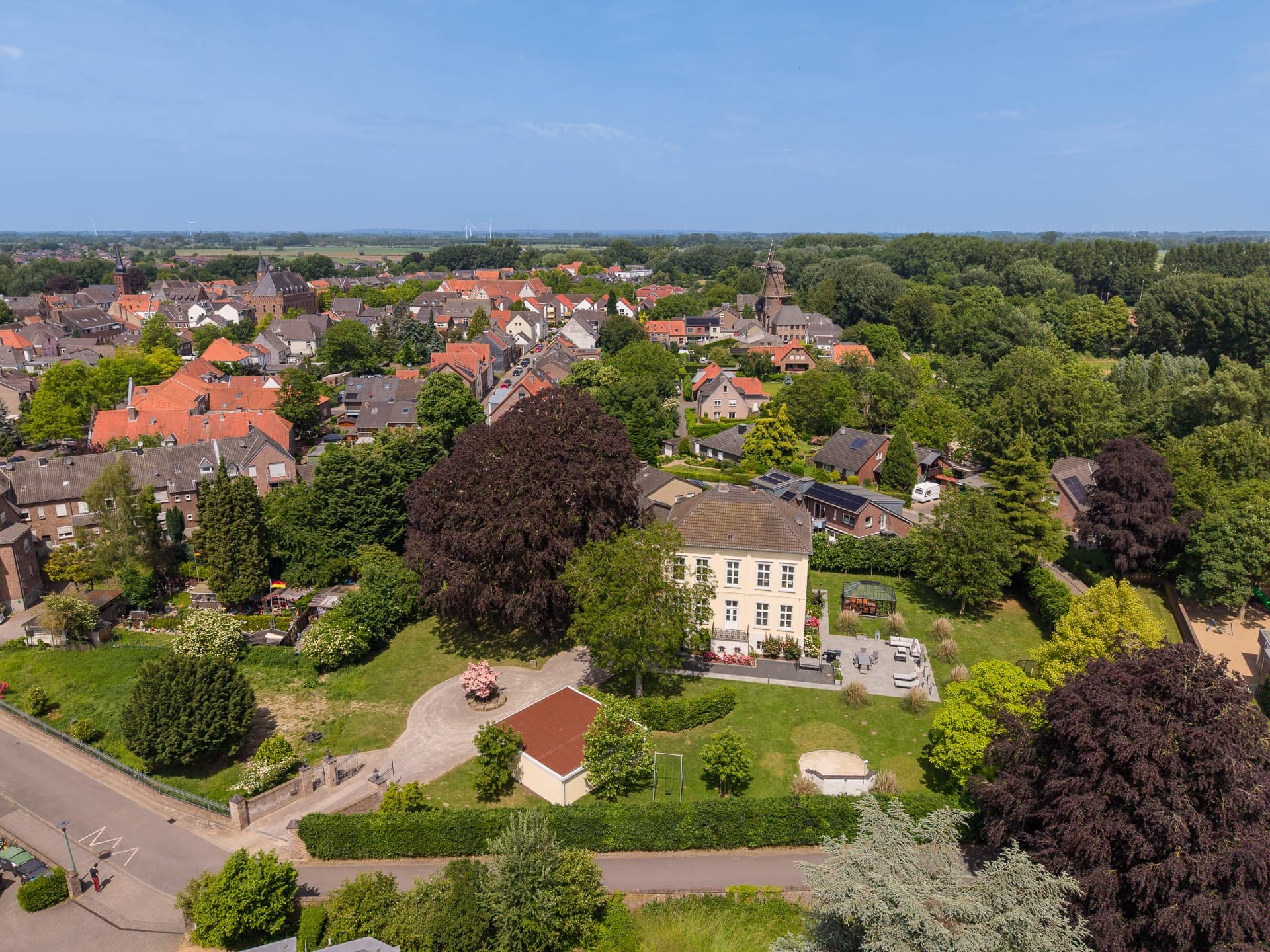 Dronenansicht gesasmt