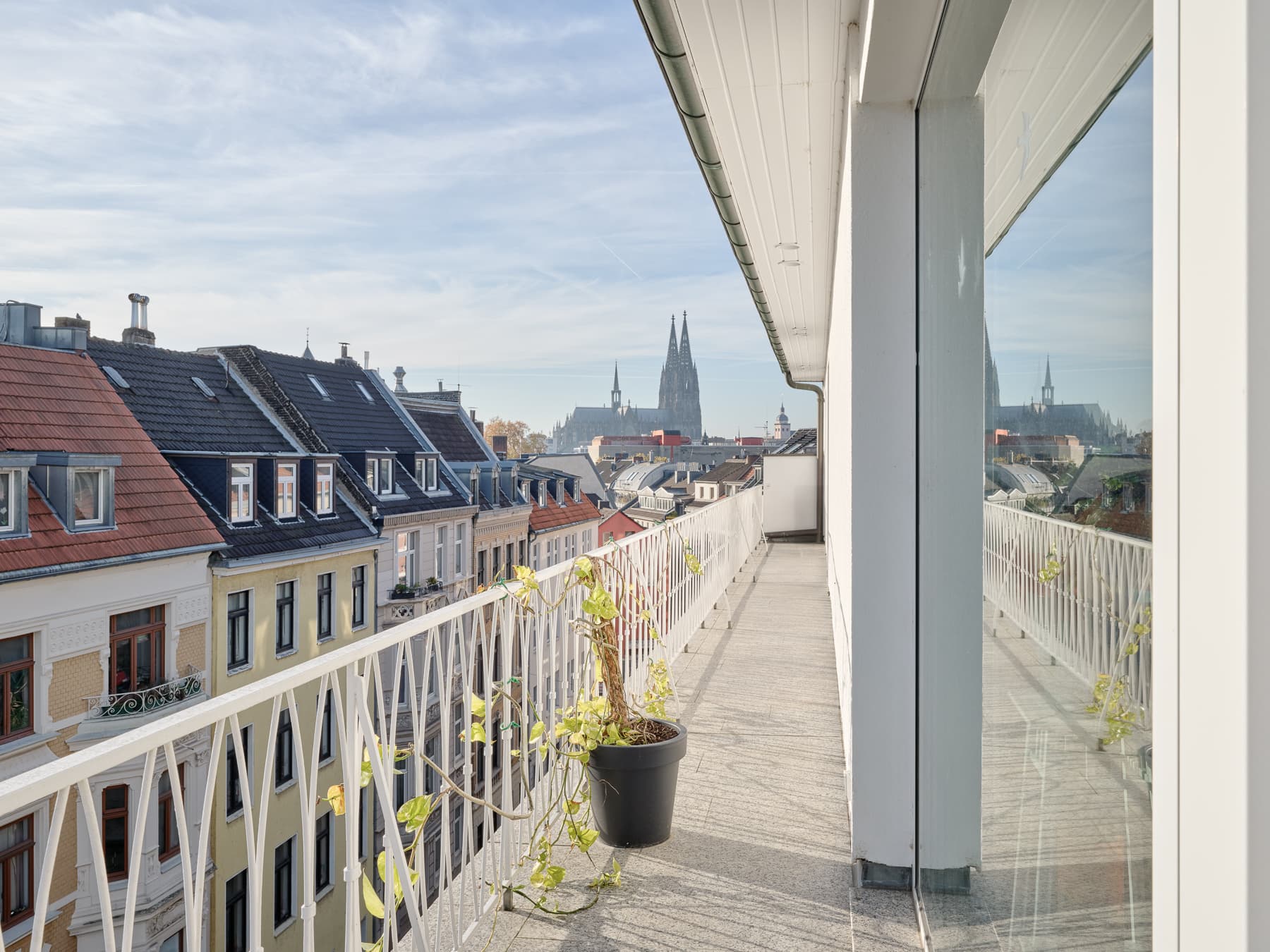 Balkon m. Domblick PH